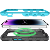 Apple iPhone 14 Pro Max ItSkins Frost Case with Magsafe - Blue and Black - - alt view 2