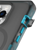 Apple iPhone 14 Pro Max ItSkins Frost Case with Magsafe - Blue and Black - - alt view 4