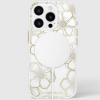 Apple iPhone 16 Pro Casemate Floral Gems Case with Magsafe - Gold - - alt view 1