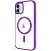 Apple iPhone 16 AMPD Acrylic Bumper Case with Magsafe - Purple - - alt view 3