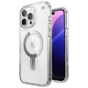 Apple iPhone 16 Pro Max Speck Presidio Perfect Clear Case - Clear/Chrome/Serene Silver - - alt view 3