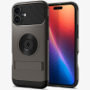 Apple iPhone 16 Spigen Slim Armor MagFit Case - Gunmetal - - alt view 1