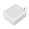 **PREORDER**TekYa 65W GaN USB-C Travel Charger Head with Foldable Prong - White - - alt view 1