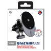 **NEW**TekYa QiTek2 MagMount 15W Magnetic Dash & Vent Mount with Qi2 Fast Wireless Charging Kit - - alt view 2