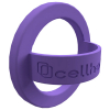 **NEW**Cell Helmet Ring Thing - MagSafe Compatible Silicone Ring - Midnight Lilac - - alt view 2