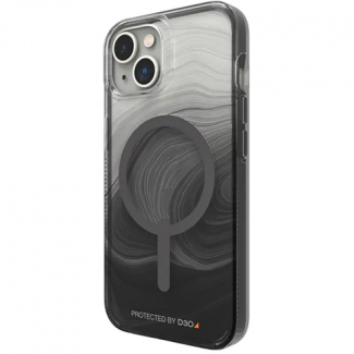 Apple iPhone 14 Plus Gear4 Milan Snap Case with Magsafe - Black Swirl