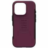 Apple iPhone 16 Pro Urban Armor Gear Civilian Case with Magsafe (UAG) - Bordeaux