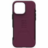 Apple iPhone 16 ProMax Urban Armor Gear Civilian Case with Magsafe (UAG) - Bordeaux