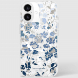 Apple iPhone 16 Kate Spade Protective Case with Magsafe - Flowerbed Blue