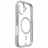 Apple iPhone 16 Plus Laut Aero Sparkle Case with Magsafe - Crystal Silver