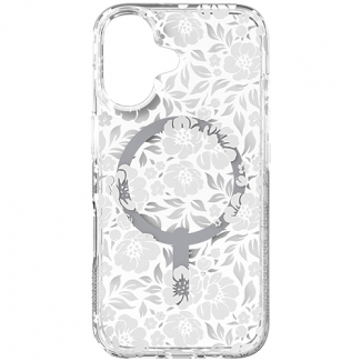 **PREORDER**Apple iPhone 16 Zagg Milan Snap Case - White Floral