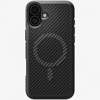 Apple iPhone 16 Spigen Core Armor MagFit Case - Matte Black