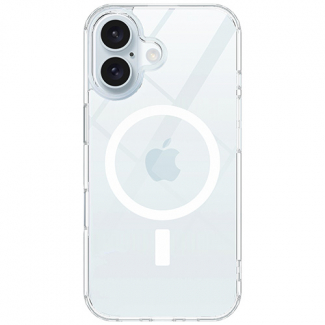 **PREORDER**Apple iPhone 16 AMPD Acrylic Crystal Clear Case with Magsafe - Clear