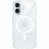 **PREORDER**Apple iPhone 16 Plus AMPD Acrylic Crystal Clear Case with Magsafe - Clear