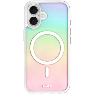 **NEW**Apple iPhone 16 Laut HOLO Case with Magsafe - Holo Pearl