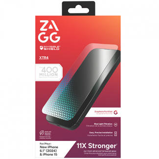 **NEW**Phone 16 Plus Zagg Invisible Shield XTR4 Screen Protector - Clear