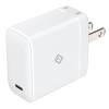 TekYa 65W GaN USB-C Travel Charger Head with Foldable Prong - White