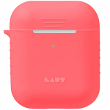 Apple AirPod Laut Slim Protective Pod Neon Case - Electric Coral